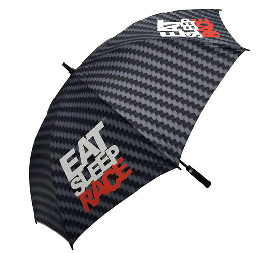 EatSleepRace Logo Pattern Umbrella